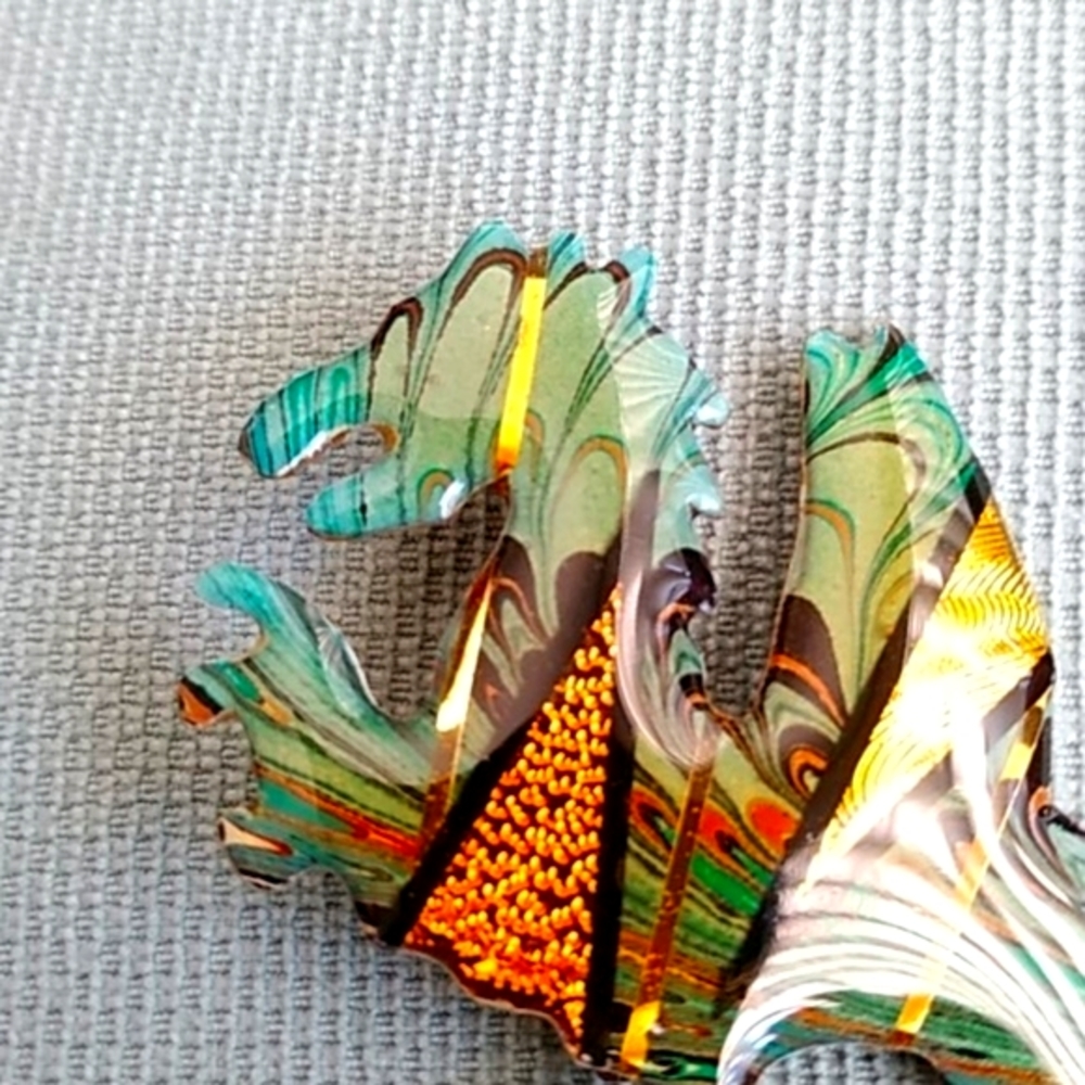 DRAGON PIN AND EARRINGS - Picture 5 of 8